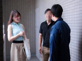 自宅でこっそり売春していたら管理人に見つかり脅されオナホに堕ちた巨乳妻　美波汐里 サンプル動画サムネイル